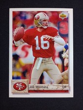 Upper Deck 1992 Joe Montana #560 San Francisco 49ers Football Card