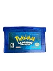 Pokemon: Sapphire (Nintendo Game Boy Advance, 2003) GBA Authentic May Need Batt