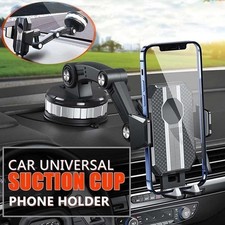 Supporto Telefono Auto Ventosa Universale Braccio Regolabile Snodato 360 - Miniatura 2