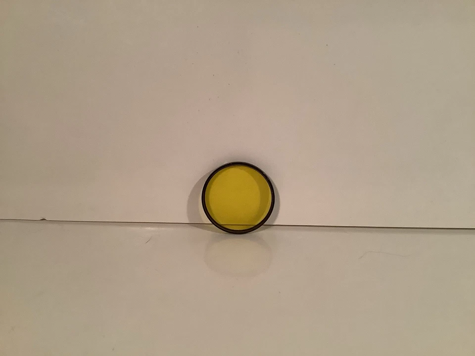 Tiffen Photar #8 Yellow 2 Series 6 Color Correction Photographic Filter - Good - Image 4 of 4