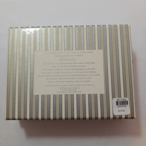 THE WHITE BARN Holiday Forest Topiary Candle Trio Unscented Gardeners Christmas - Picture 6 of 10