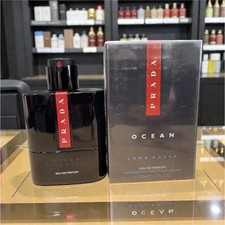 PRADA Luna Rossa Ocean Eau de Parfum Spray, Regular Size 3.4 fl oz