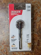 Diablo FB-001 - 1/4-Inch by 1/4-Inch Shank Forstner Drill Bit for Wood