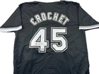 Garrett Crochet Signed Autographed Black Jersey Beckett COA Pitcher