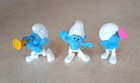 McDonalds Smurf Movie Figurine Harmony Grouchy Crazy 2011-13 Peyo Happy Meal Toy — photo 2