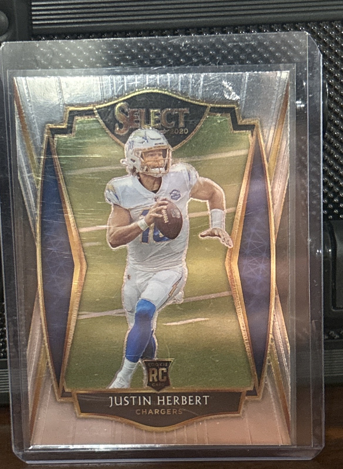 2020 Panini Select - Premier Level Justin Herbert #144 (RC)