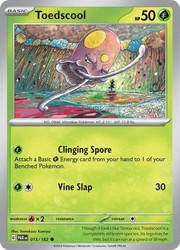 Toedscool 015/182 Paradox Rift Reverse Holo Common