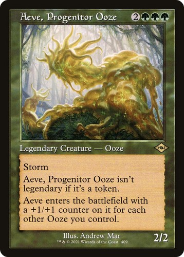 Aeve, Progenitor Ooze (Retro Frame) Modern Horizons 2 #409