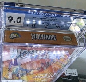 NES 1991 Wolverine CGC Graded 9.0/A rare 💎🔥  
