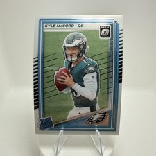 2025 Kyle McCord Donruss Optic Rated Rookie Base #283 Eagles