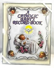A Catholic Baby's Record Book - Baby Record Keeper Hardcover by Hirten NEW