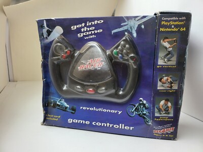 NEW Air Racer controller for Playstation 2 PS2  N64 Nintendo 64 Damaged Box #19D