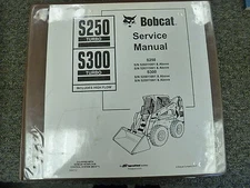 Bobcat Models S250 & S300 Turbo Skid Steer Loader Shop Service Repair Manual