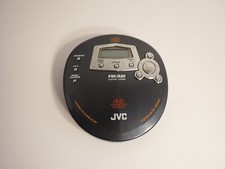 JVC Portable CD Player XL-PR1BK Black Pattern Anti Shock Compact Disc Working