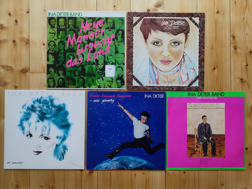 Ina Deter - 5 LPs - Sammlung - Neue Männer, Frauen kommen langsam, Leidenschaft - 第 1/1 張圖片
