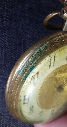 Vintage Waltham Grade 620 15J Gold Filled SCEPTER Case Taschenuhr - FOR PARTS - Bild 21 von 24