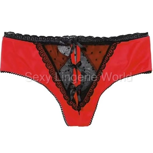 Love Bragas Bragas Sexy Entrepierna Abierta Ropa Interior Encaje Calzoncillos Lencería Seductora - Imagen 46 de 53