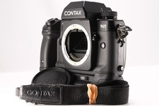 Near Mint CONTAX N1 body P-9 Battery Holder SLR AF Film Camera w/Cap 93300