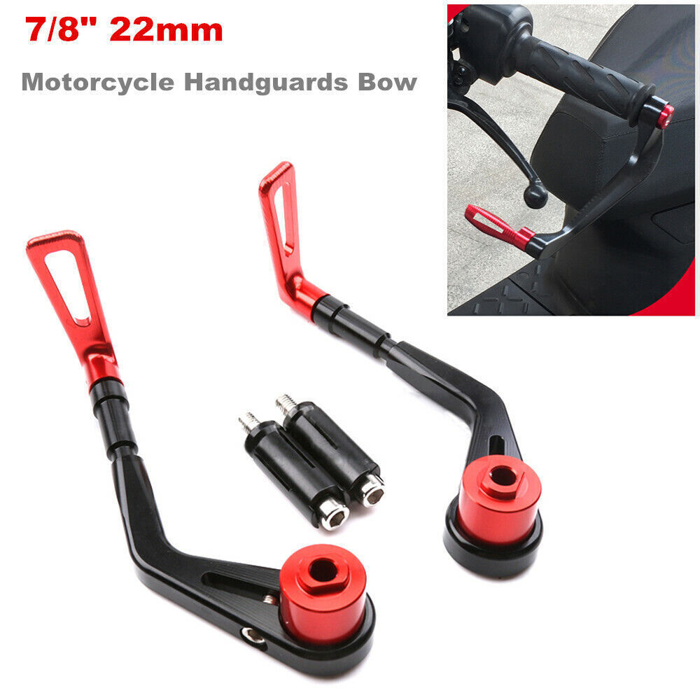 Universal 7/8" 22mm Motorcycle Handlebar Brake Clutch Levers Protector Guard For Mv Agusta Brutale 800