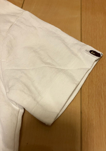 A Bathing Ape Bape Short Sleeve T-Shirt 120 approx. 6T white cotton kids - Picture 5 of 21