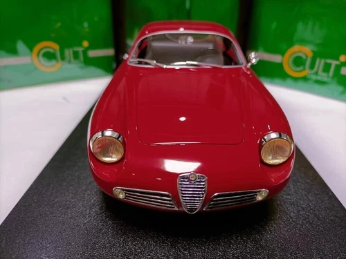 Cult 1/18 Alfa Giulietta Sprint Zagato Red Collection Resin Model Car - Picture 5 of 6