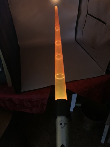 Star Wars Darth Vader Lightsaber 1996 Lucasfilms Orange - Foto 12 di 12