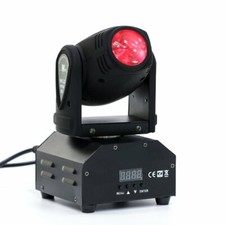 LED Moving Head Stage Light- RGBW DMX DJ Disco Club Party Beam Spot Lighting