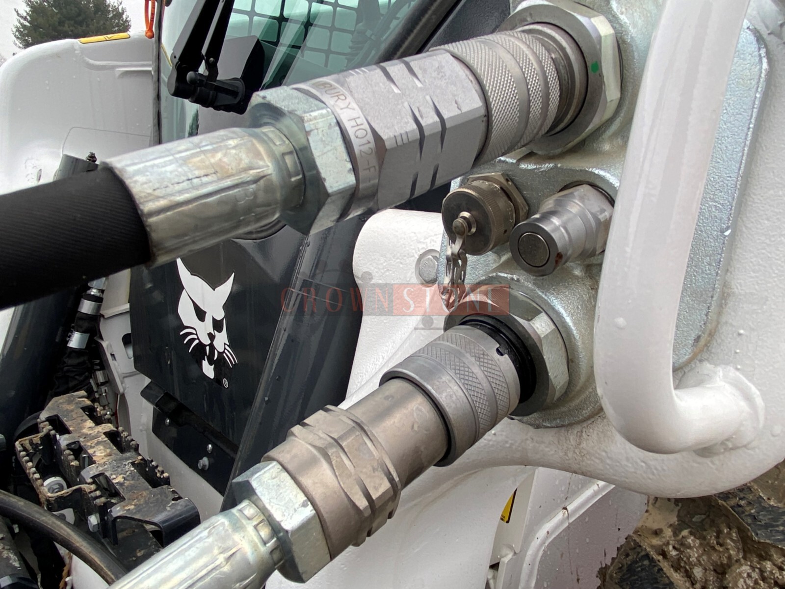 NEW HLA HYDRAULIC TELESCOPING BOOM POLE FOR SKID STEERS, 13'20' LENGTH