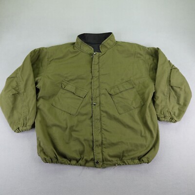 Vintage US Army Jacket XXL Green Chemical Protective Suit