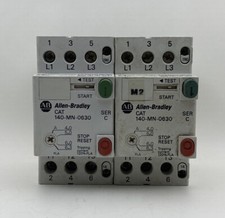 Allen Bradley 140-MN-0630 Manual Motor Starter, 4.0-6.3 FLA Ser. C (Pack Of 2)