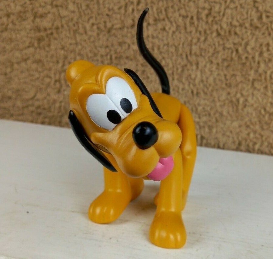 Vintage Pluto Plastic PosableToy / ディズニー Vintage Disney PLUTO THE DOG Large Plastic Poseable 7