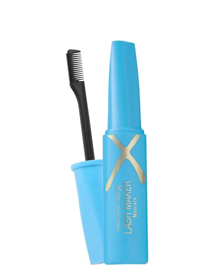 Max Factor Lash Maker Mascara Pestañina Black Waterproof x2 Regular + Mini Negr - Image 3 of 4