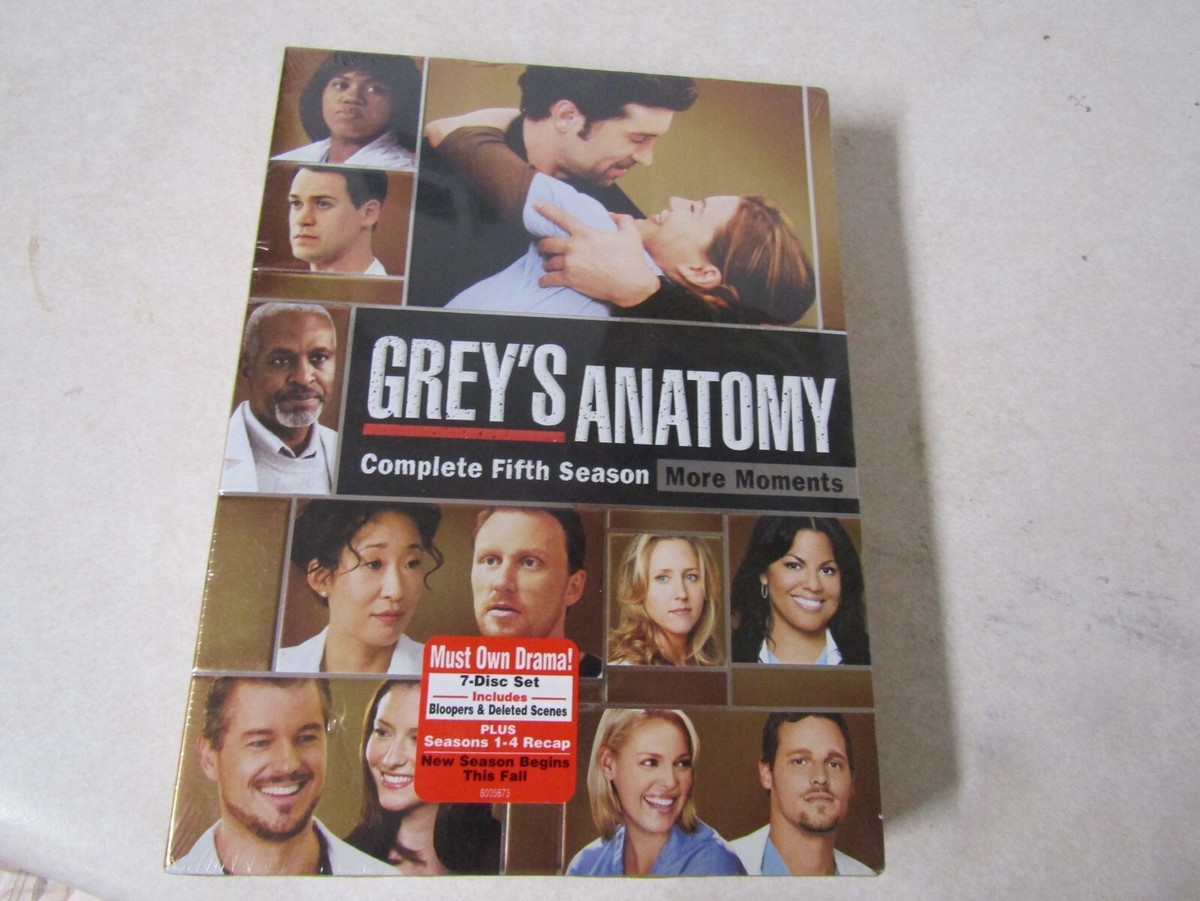DVD MOVIE COLLECTION BRAND NEW SEALED GREY'S ANATOMY COMPLETE