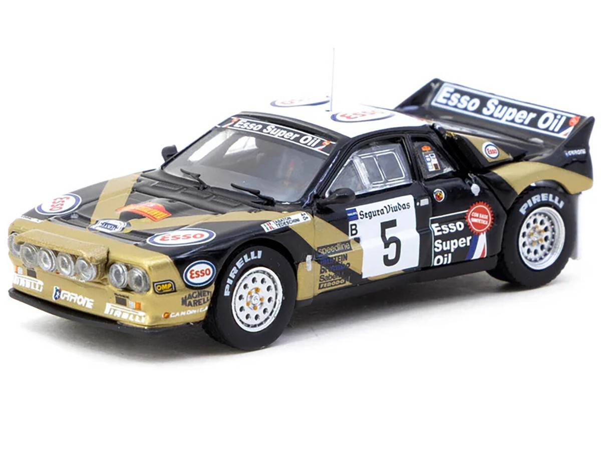 ターマックワークス 1/64 ランシア 037 ラリー カタロニア 1985 Tarmac Works 1:64 Lancia 037 Rally Rally Costa Brava 1985