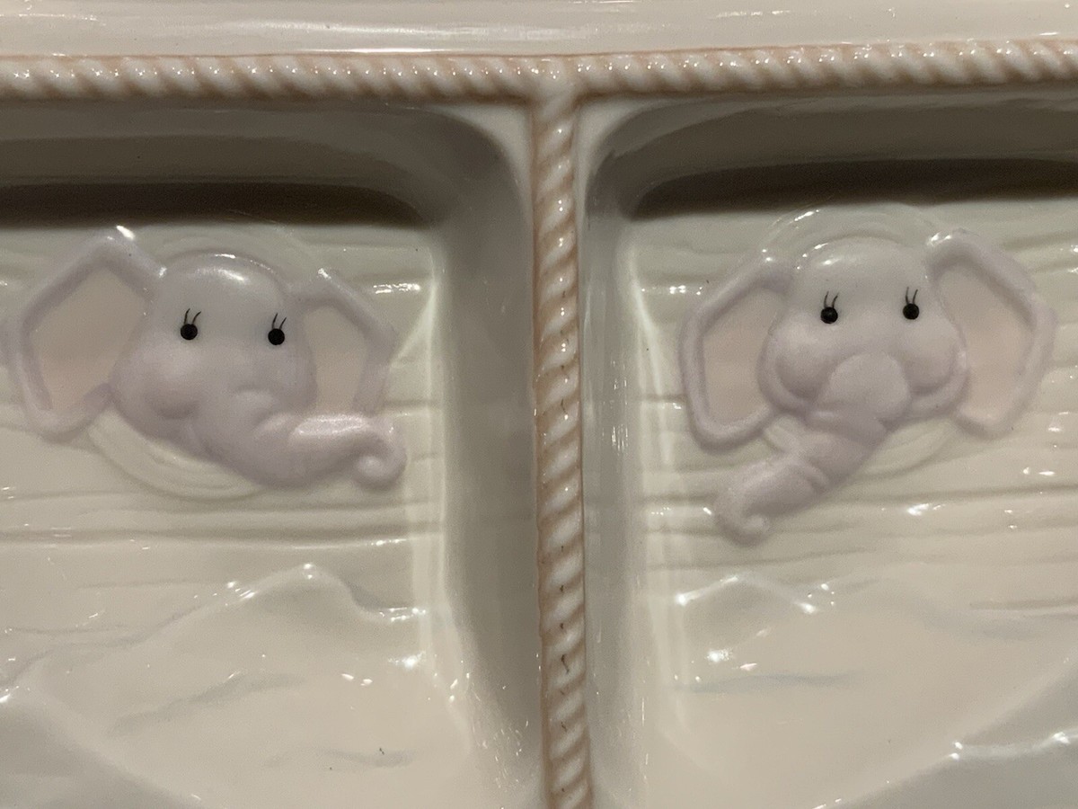 Vintage Noahs Ark by Lenox Divided 8.5” Plate For Children | eBay