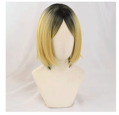 Haikyuu!! Kozume Kenma Short Synthetic Wigs Cosplay Party Heat Resistant Wig - Picture 5 of 5