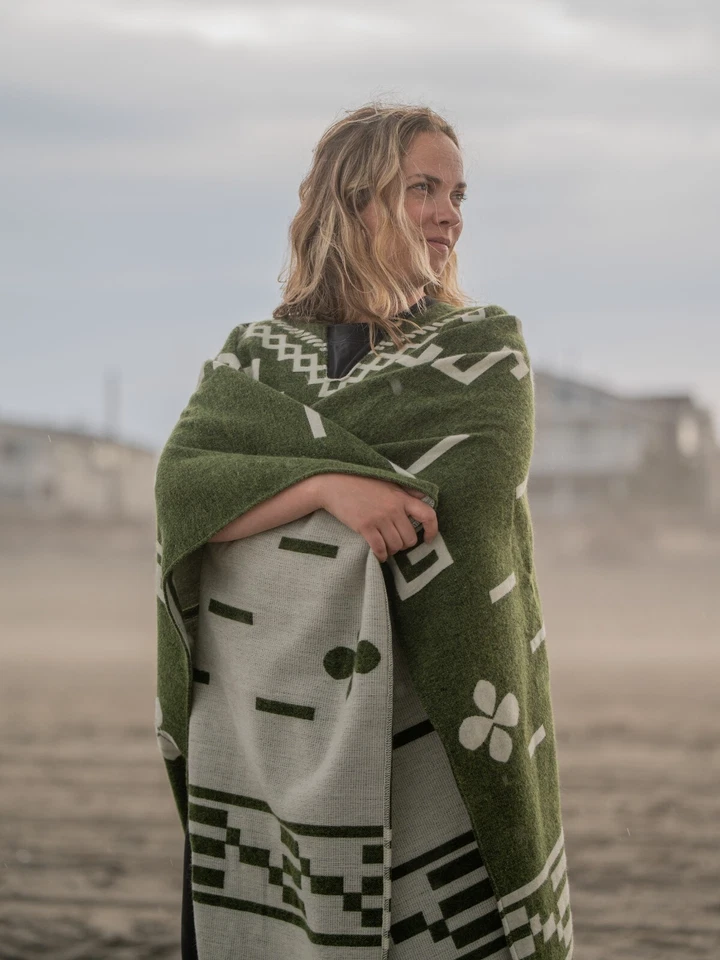 Poncho Clint Eastwood | réplica | poncho de lana de alpaca | poncho Dollar trilogy Foto 4 de 4