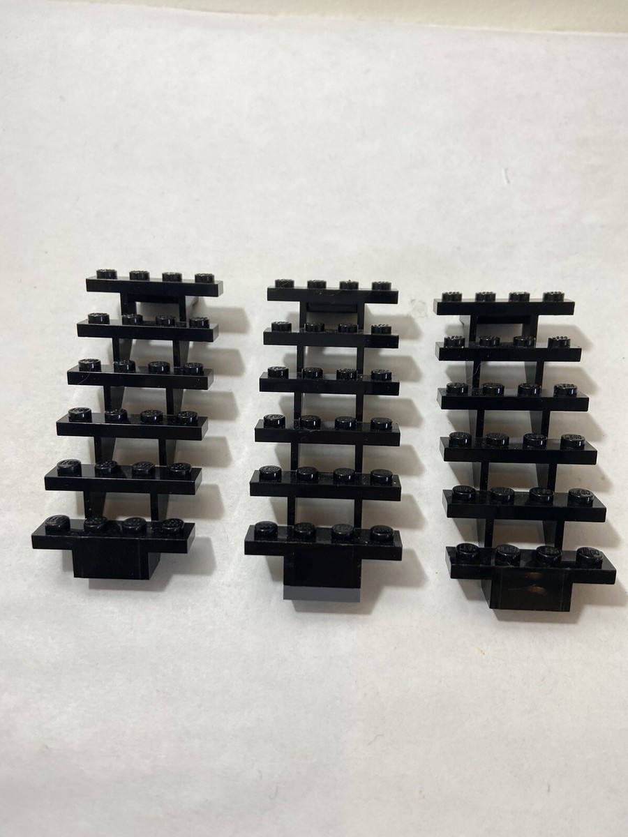 専用　sold out 3) LEGO Open Straight Stairs ladder- BLACK-#30134- Castle, Harry