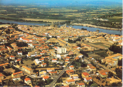 Postcard Pont Saint-Esprit (Gard) Aerial View Circa 1985 (2865)