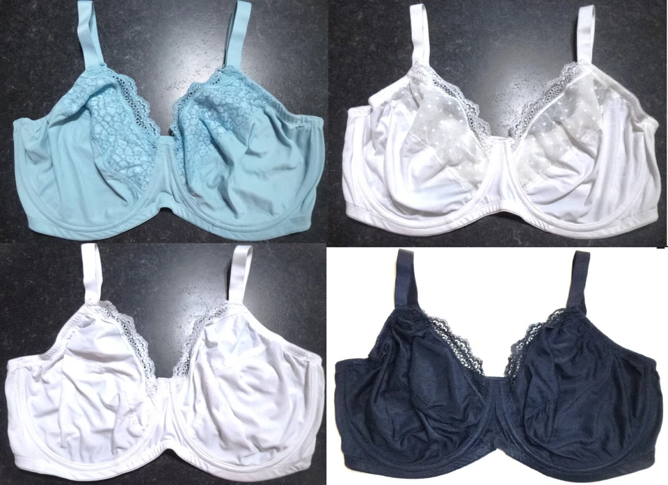 ex M*S Full Cup Bra Minimiser underwired support non padded - Image 1 of 1