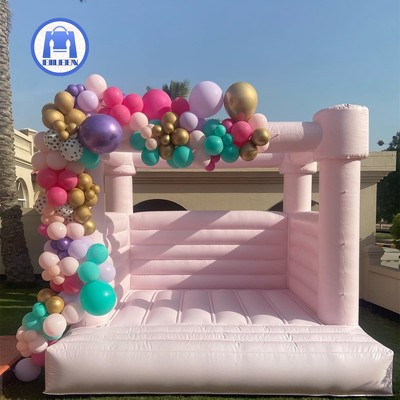 13x13ft  pink Inflatable bounce house Wedding Bouncy Castle Bounce House