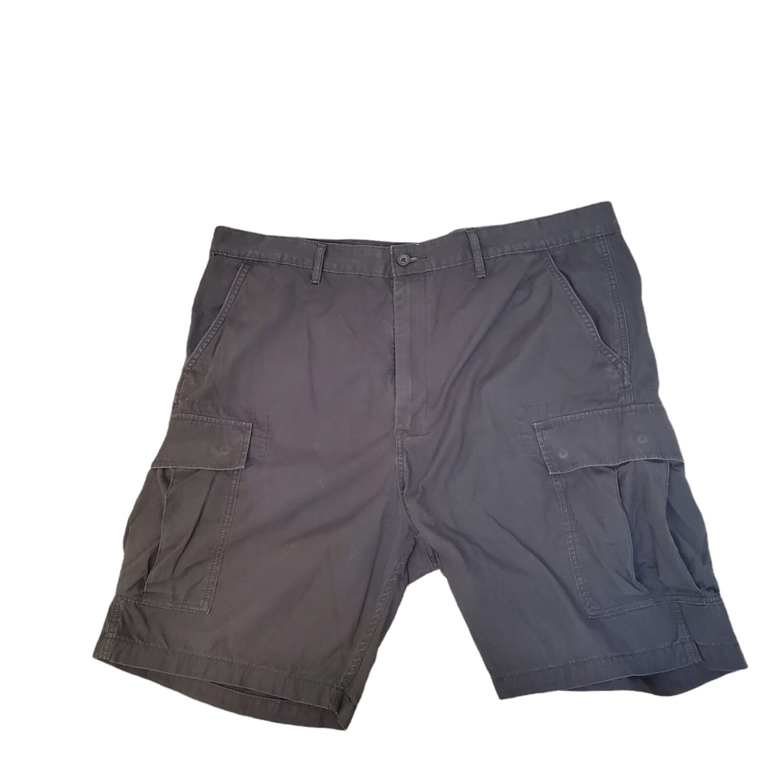 LEVIS Cargo Shorts Mens 40 Black Hybrid Utility Dobby… Gem