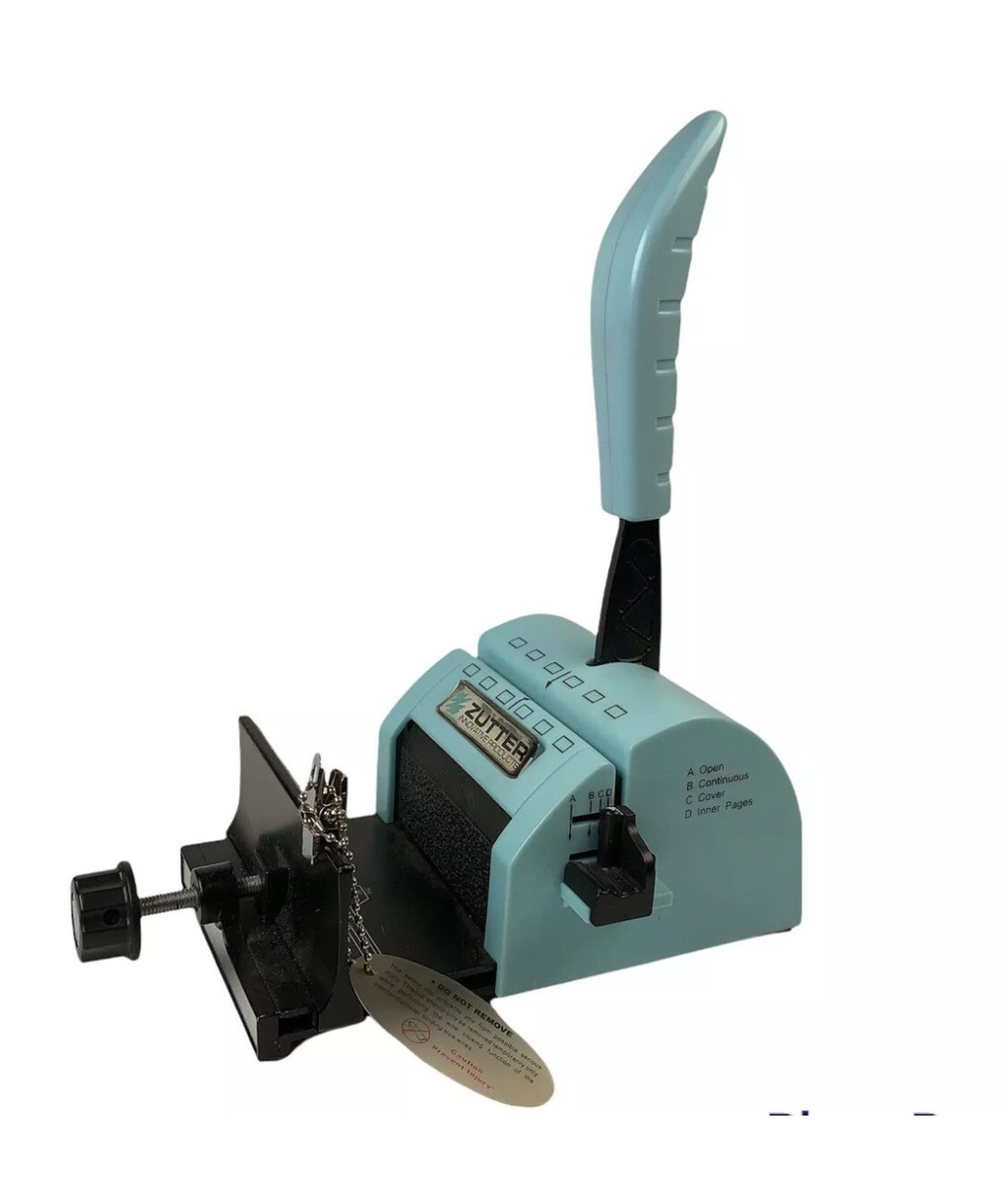 ZUTTER Innovative Products Bind It All Personal Binding System