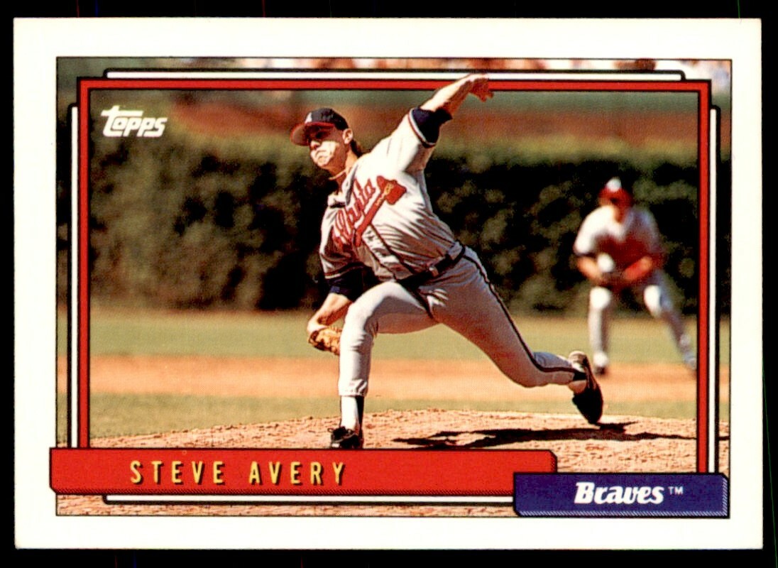 1992 Topps Steve Avery Atlanta Braves #574