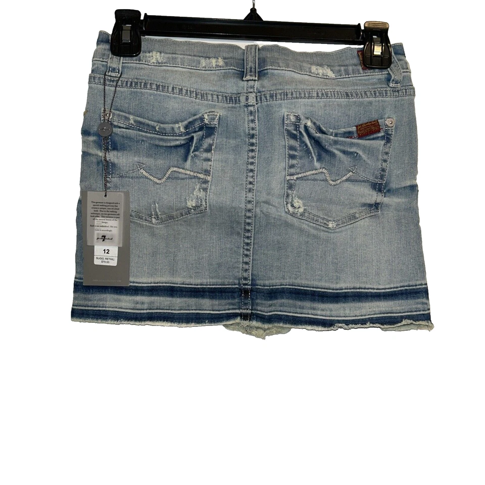 Falda 7 para toda la humanidad niñas, azul, 12 Foto 2 de 4