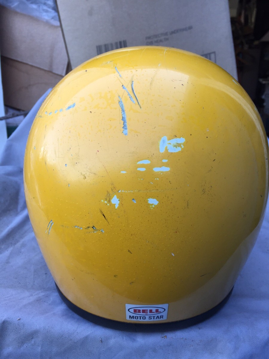 Bell Star Vintage Motorcycle Helmet | Yellow | Bell Star