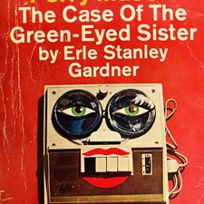 1967 Perry Mason The Case of the Green Eyed Sister Mix Lot 2 Books Softcover