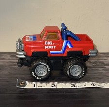 Vintage Arco Big Foot Monster Truck 4x4 Off Road Red Hong Kong Die Cast