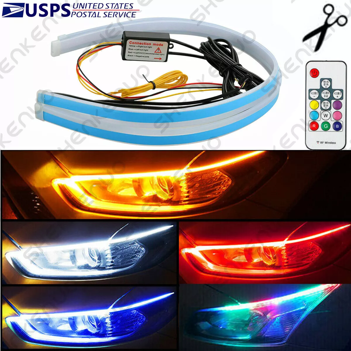 Rgb daytime 2024 running lights