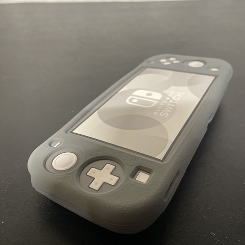 OEM Nintendo Switch Lite Protective Glove Gray Silicone Skin Grip Case Cover ๐ฅ - Picture 2 of 7